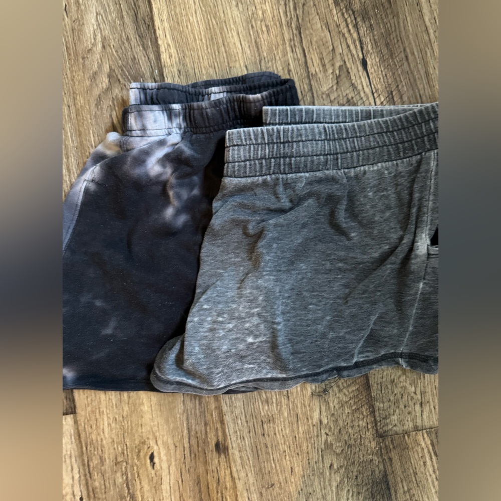 Gray and Black comfy shorts bundle